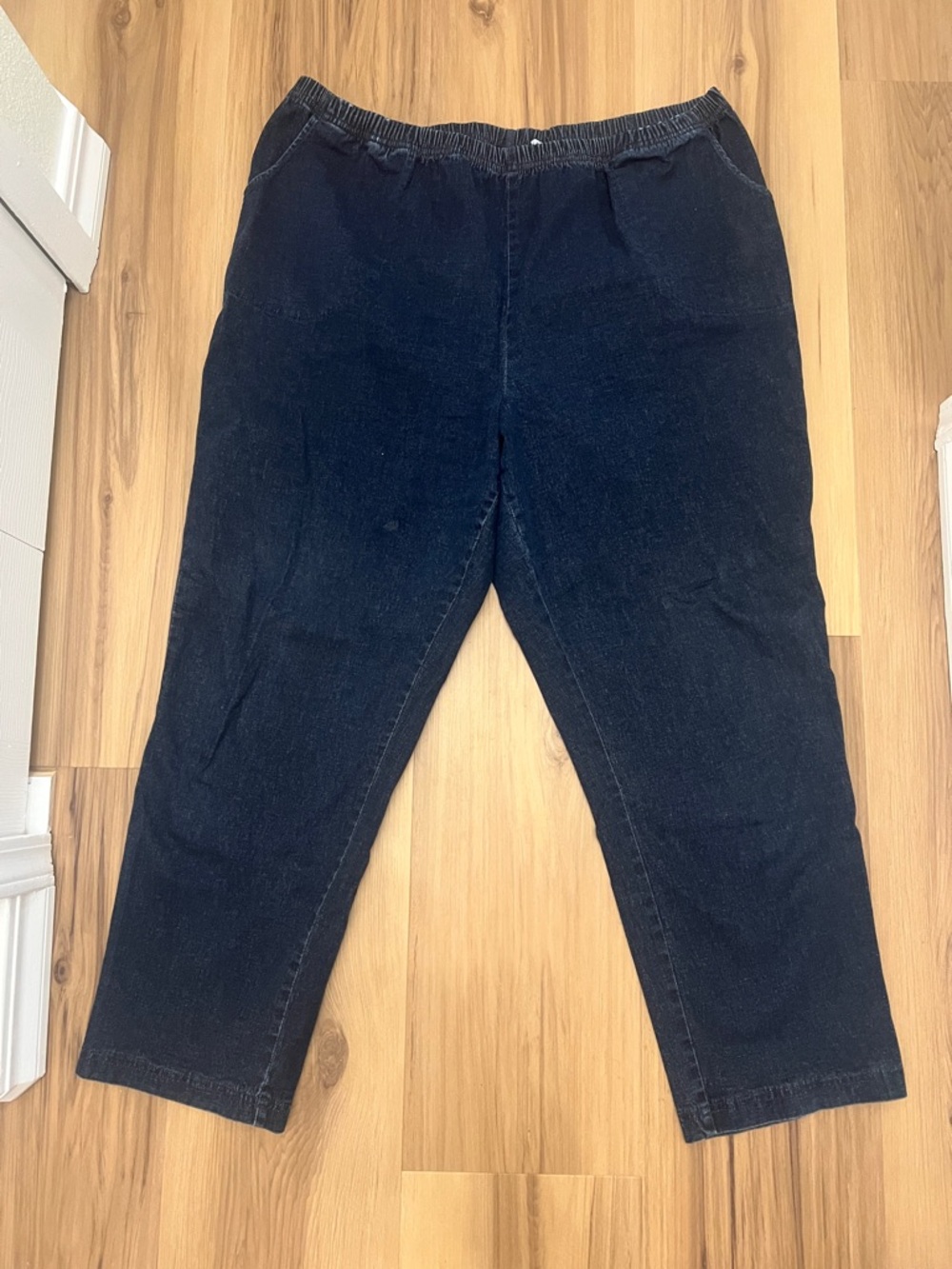 croft & barrow Dark Navy Pull-On Stretch Pants